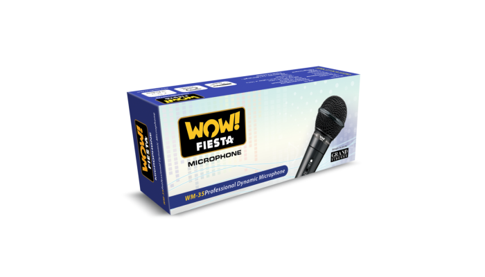 WOW! Dynamic Wired Microphone