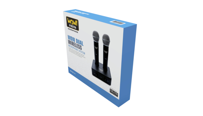 WOW! Dual Wireless Microphone System WM-V20
