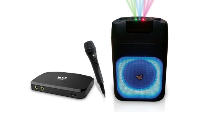 WOW! Fiesta Melody 10 Mini with WOW! Audio Jive Bright Party Speaker