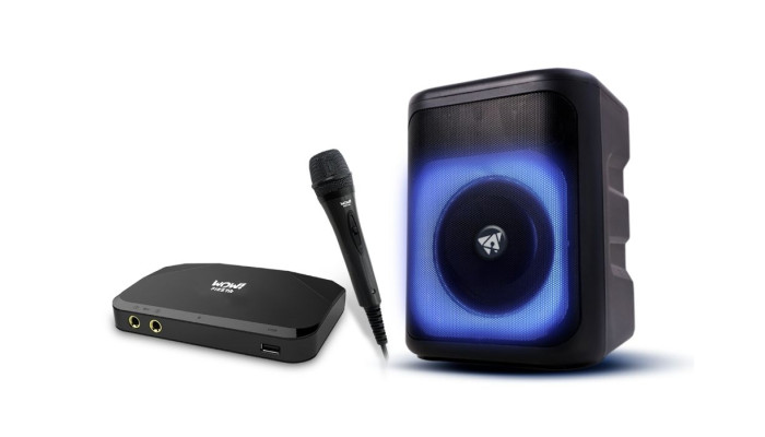 WOW! Fiesta Melody 10 Mini with WOW! Audio Jive Party Speaker