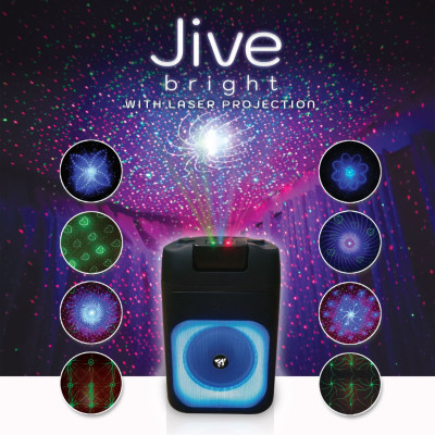 WOW! Fiesta Melody 10 Mini with WOW! Audio Jive Bright Party Speaker