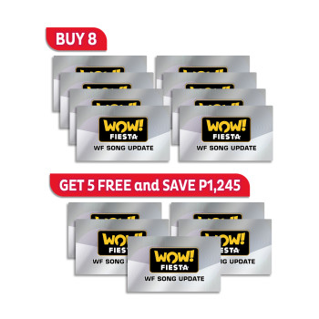 8+5 WOW! Fiesta Song Update Bundle (Digital Code)