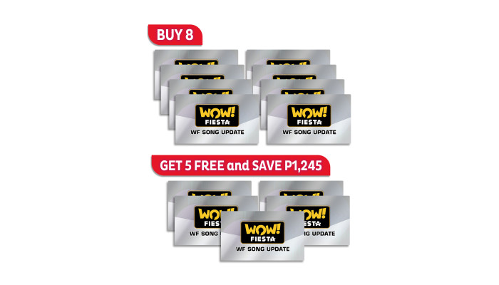 8+5 WOW! Fiesta Song Update Bundle (Digital Code)