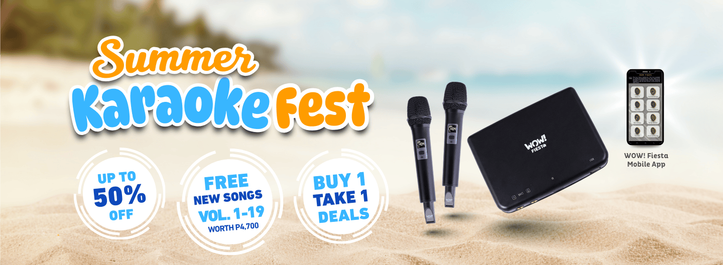 Summer Karaoke Fest Desktop